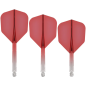 Preview: Mission Force 90 - New Moulded Flight & Shaft System - Standard No6 - Gradient - Transparent Red - Medium
