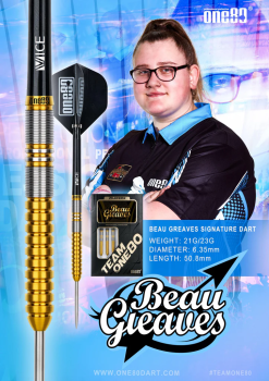 One80 - Beau Greaves - Steeldart - 23gr