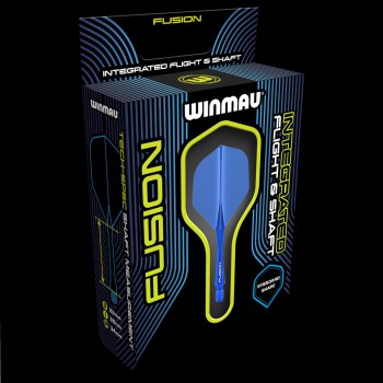 Winmau Fusion Integrated Flight & Shaft - blau