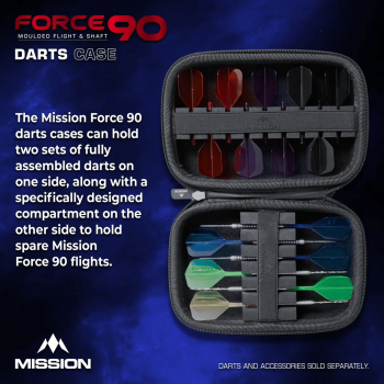 Mission Force 90 Dart Case Large