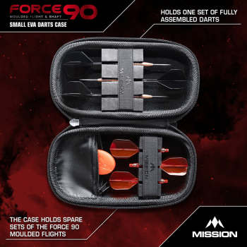 Mission Force 90 Dart Case Slim