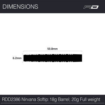 Red Dragon Nirvana, 18gr Barrel, 20gr Pfeil, 90% Tungsten Red Dragon Nirvana, 18gr Barrel, 20gr Pfeil, 90% Tungsten