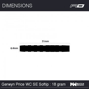 Gerwyn Price - Iceman - World Championship Special Edition Softip 20 gram