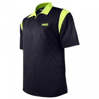 ONE80 - Poloshirt - Schwarz/Grün - Größe XL -