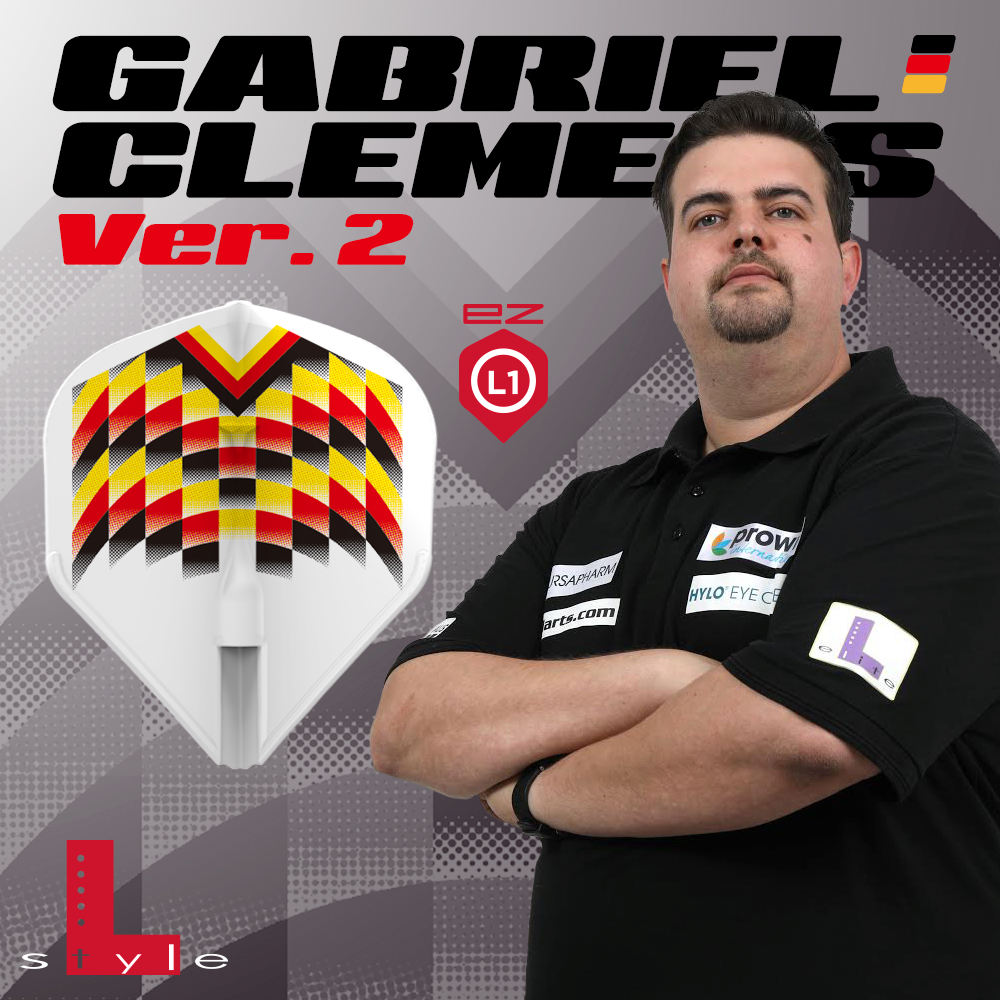www.bb-dartshop.de - L-Style - Signature Flight - Gabriel Clemens - EZ