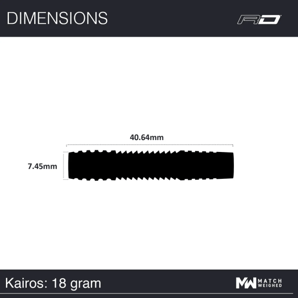 Winmau Kairos 18gr Barrel/20gr Pfeil, 90%