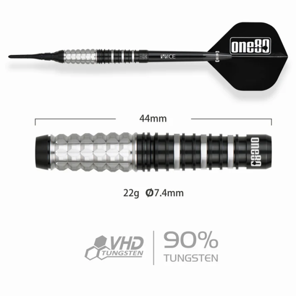 One80 Terry Tan Signature Dart Softtip 22g