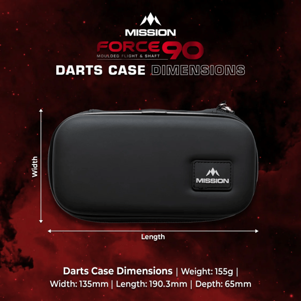 Mission Force 90 Dart Case Slim