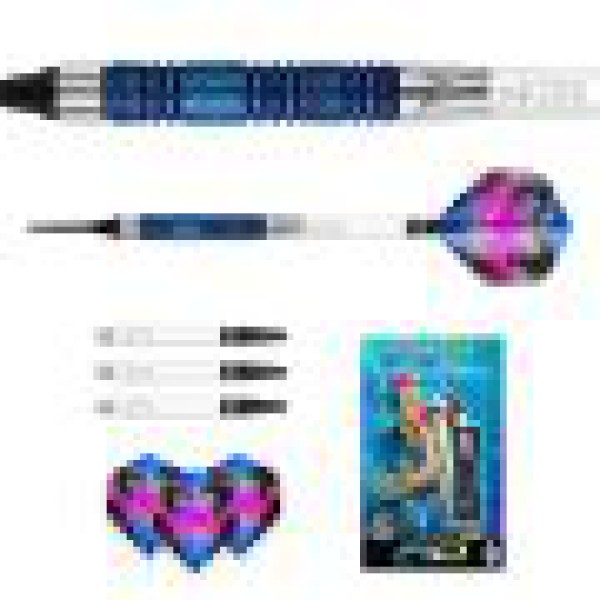 Peter Wright Euro 11 Blue Element World Cup SE Softtip 18gr Barrel / 20 gr kompl. Premium Tungsten alloy