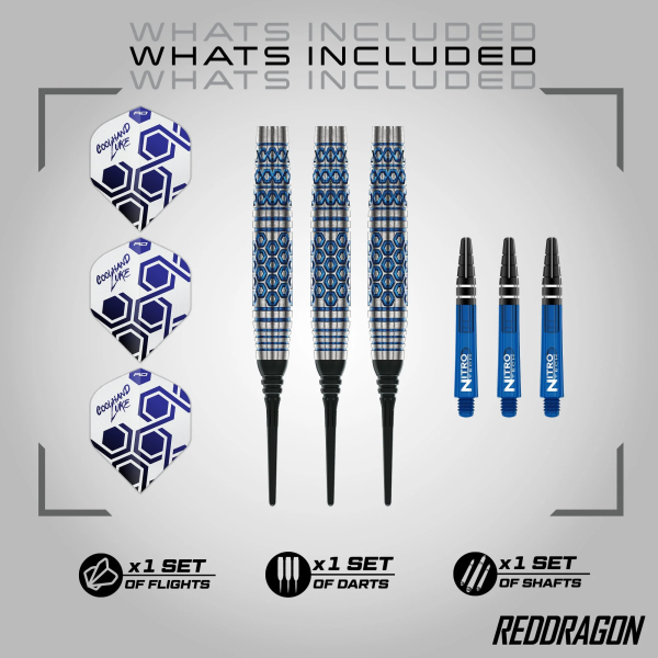 Luke Humphries TX5 18gr Barrel/20gr Pfeil - 90% Tungsten