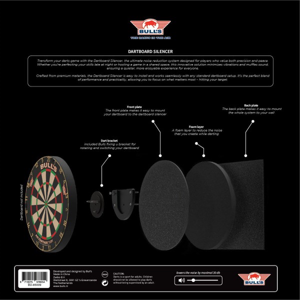 Bull´s Dartboard Silencer