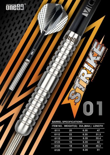 ONE80 - Strike 01 Steeldart