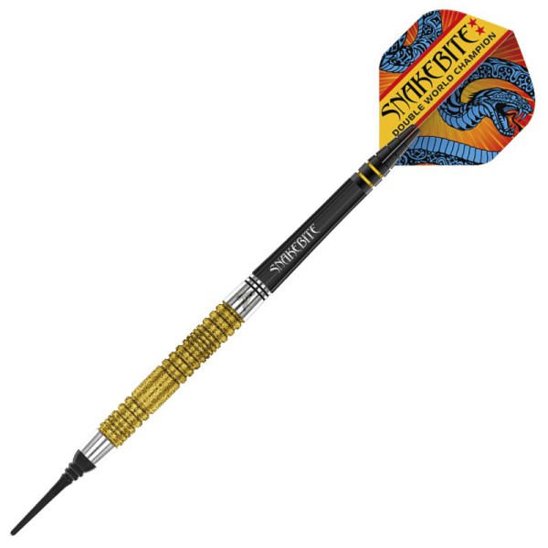 Peter Wright Snakebite Double World Champion SE gold plus Softtip: 20gr