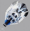 Target Vision Blue Winged Skull No6 Flight