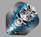 Target Vision Blau Quad Skull Flights No6