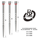 One80 R2 Interchange Point (2,35mm) Grooved B - 52mm - silver