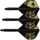 Condor AXE Dart Flights - Devon Petersen - Standard - African Warrior - Inspiration 3 - Black