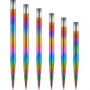 Mission Glide Dart Points - Spare Points - Plain - Rainbow 32mm