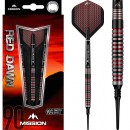 Mission Red Dawn Darts - Soft Tip - M3 - Curved - 20gr. -